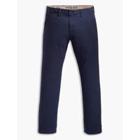 Dockers straight fit chino donkerblauw - thumbnail