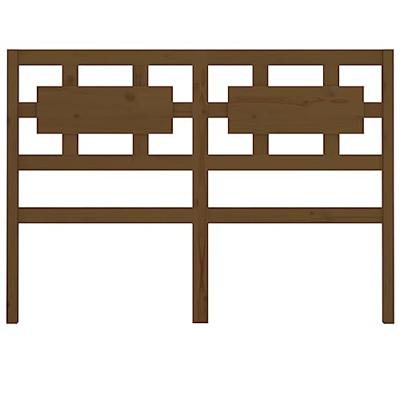 Hoofdbord 205,5x4x100 cm massief grenenhout honingbruin Hoofdbord 205,5x4x100 cm massief grenenhout honingbruin