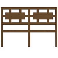 Hoofdbord 205,5x4x100 cm massief grenenhout honingbruin - thumbnail