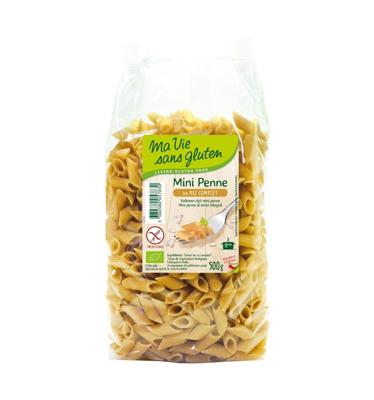 Ma Vie Sans Penne mini volkoren glutenvrij bio 500 Gram Ma Vie Sans Penne mini volkoren glutenvrij bio 500 Gram