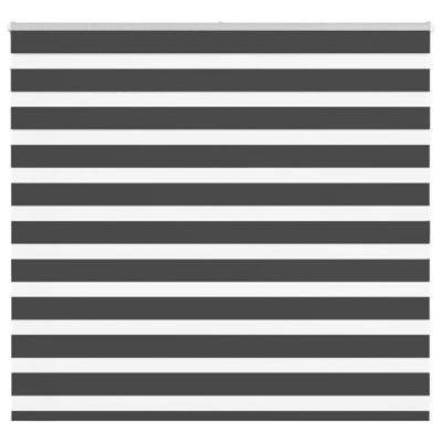 VidaXL Zebra rolgordijn 165x100 cm stofbreedte 160,9 cm zwart VidaXL Zebra rolgordijn 165x100 cm stofbreedte 160,9 cm zwart