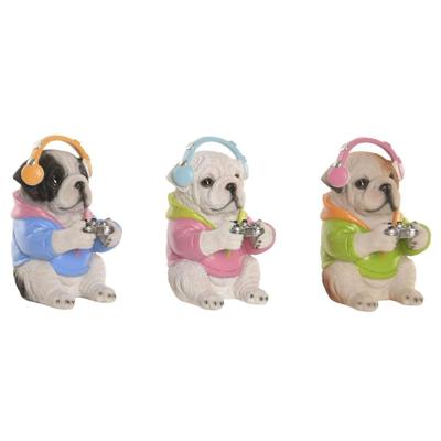 Decoratieve figuren Home ESPRIT Multicolour Hond (3 Stuks) Decoratieve figuren Home ESPRIT Multicolour Hond (3 Stuks)