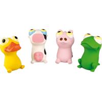 Hondenspeelgoed Latex Cute - 11 cm 6 x 7.5 x 11 cm Flamingo Multicolor - thumbnail