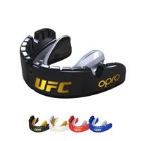 Opro 791003 UFC Gold Ultra Fit Mouthguard Braces - Black-Silver - SR - thumbnail