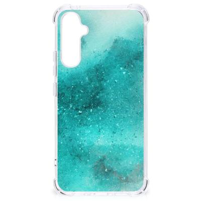 Back Cover Samsung Galaxy A34 Painting Blue Back Cover Samsung Galaxy A34 Painting Blue