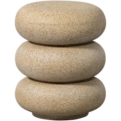 Woood Laurel bijzettafel Beige