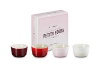LE CREUSET - Petit Fours - Mini Ramekins 7,8cm 0,10l 4-dlg - thumbnail