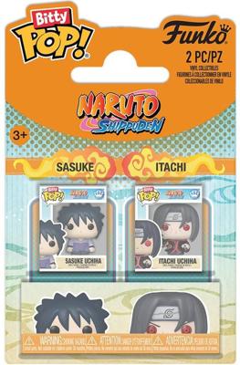 Naruto Shippuden Funko Bitty Pop! 2-Pack: Sasuke & Itachi