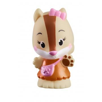 KLOROFIL Lot van 4 notenfamiliefiguren