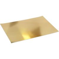 Creativ Company Metallic foliekarton, a2, vel 420x594 mm, 280 gr, goud, 10 vel/ 1 doos - thumbnail
