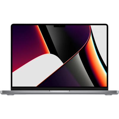 Refurbished MacBook Pro 16 inch M1 Pro 10 Space Gray Licht gebruikt