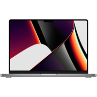 Refurbished MacBook Pro 16 inch M1 Pro 10 Space Gray Licht gebruikt - thumbnail