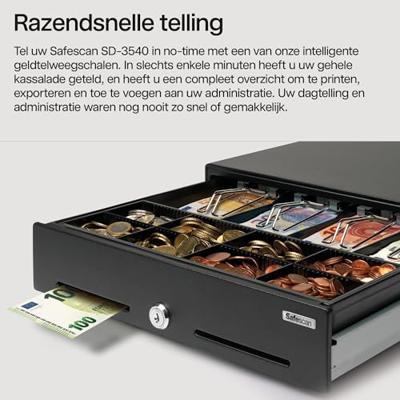 Safescan 132-0424 Kassalade Zwart Safescan 132-0424 Kassalade Zwart