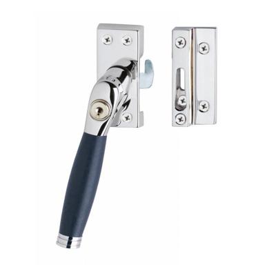 Intersteel Raamsluiting links Ton 222 SKG1 afsluitbaar - chroom/ebbenhout