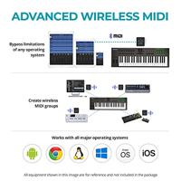CME WIDI Uhost draadloos MIDI via Bluetooth - thumbnail