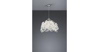 Trio Hanglamp met blaadjesLeavy 38cm grijstint - R10461901 - thumbnail