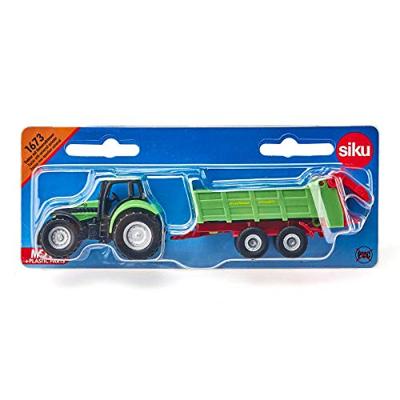 Siku 1673 Tractor + Strooier Siku 1673 Tractor + Strooier