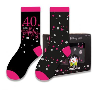 Kadosokken 40 Jaar Pink