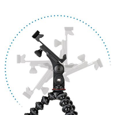 JOBY Gorillapod mobile Rig, Treppiede, Fotocamera, Accessori, YouTube, Vlogging, Smartphone, iPhone, GripTight, JB01533-BWW