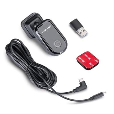 Midland Street Guardian Mini Dashcam Microfoon, G-sensor Midland Street Guardian Mini Dashcam Microfoon, G-sensor