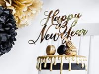 Cake Topper Happy New Year - 24cm - thumbnail