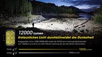 NiteCore TM12K Zaklamp werkt op een accu LED 12000 lm 233 g - thumbnail