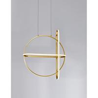 Lyora Design hanglampArte goud rond - 9114862 - thumbnail