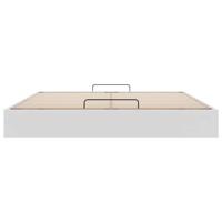 Bedframe zonder matras 180x200 cm kunstleer wit - thumbnail