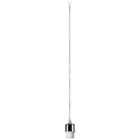 SLV FENDA 132662 Hanglamp E27 60 W Chroom - thumbnail
