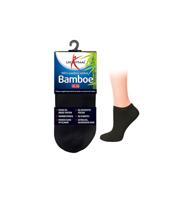 Lucovitaal Bamboe Enkelsokken Zwart 39-42 - thumbnail