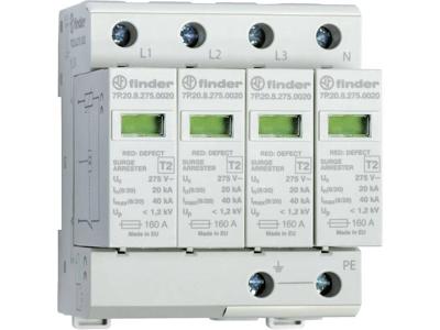 Finder 7P.25.8.275.1020 7P.25.8.275.1020 Overspanningsveilige afleider 20 kA 1 stuk(s)