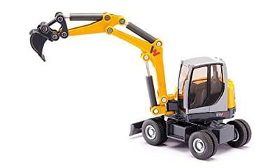 SIKU SUPER Wacker Neuson EW65 modelvoertuig - thumbnail