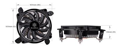 SilverStone NT08-115XP cpu-koeler SilverStone NT08-115XP cpu-koeler