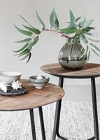 DTP Home Bijzettafel 'Neptunes' Teakhout, 40cm, kleur Naturel - thumbnail