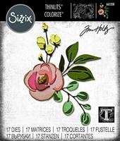 Sizzix • tim holtz thinlits die set bloom colorize 17pcs - thumbnail