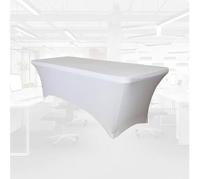 Tafelrok brasq 183x76x74cm wit - thumbnail