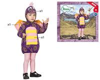 Kostuums voor Baby's Draak Paars Maat 0-6 Maanden - thumbnail