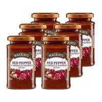 Mackays - Red Pepper & Smoked Paprika Chutney - 6x 205g - thumbnail