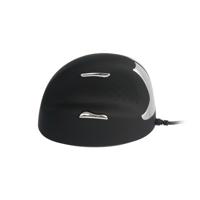 R-Go Tools Ergonomische muis R-Go HE Break met pauzesoftware, medium (handlengte 165-185mm), linkshandig, bedraad, zwart - thumbnail