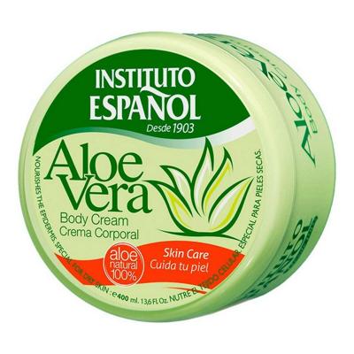 Vochtinbrengende Body Crème Aloe Vera Instituto Español 100320 400 ml (400 ml)