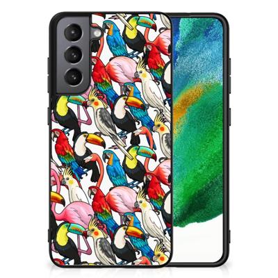 Samsung Galaxy S21FE Dierenprint Telefoonhoesje Birds Samsung Galaxy S21FE Dierenprint Telefoonhoesje Birds