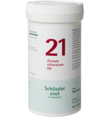 Zincum chloratum 21 D6 Schussler 400 Tabletten