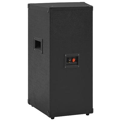 VidaXL Hifi-podiumluidspreker passief 1000 w 37x37x64 cm zwart