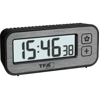 TFA Dostmann 60.2039.10 Wekker Kwarts Grijs Alarmtijden 1 - thumbnail