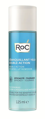 RoC Double Action Eye Make-Up Remover 125 ml Make-up verwijderaar en reiniger