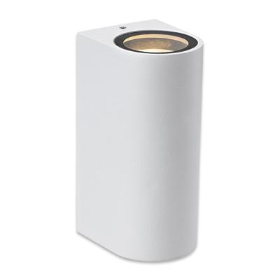 LED-wandlamp Piove wit GU10 Up-Down inclusief GU10-spots