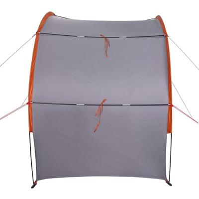 Opbergtent waterdicht grijs en oranje
