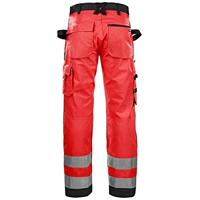 Blåkläder Werkbroek High-Vis zonder spijkerzakken 15661811 | High Vis Oranje/Marineblauw | Maat 52 - 7330509413463 - thumbnail