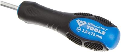 Brilliant Tools BT034801 Platte schroevendraaier Koplengte: 75 mm