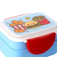 Foodiemals Clip Bento Box Lunchtrommel & bestek - thumbnail